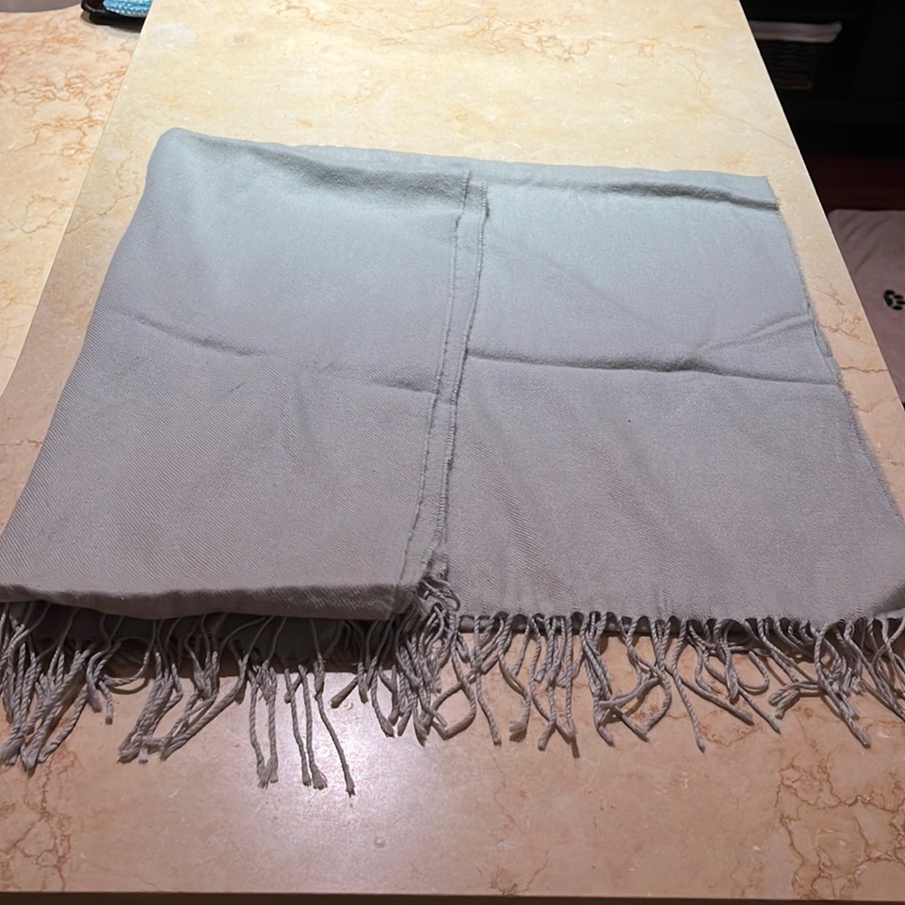 Soft Grey Shawl